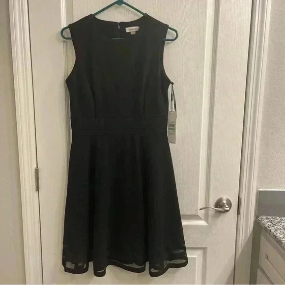 Calvin Klein Sleeveless Cocktail Dress - Picture 1 of 13